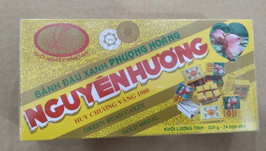 Hộp Bánh Đậu Xanh Nguyên Hương 320g